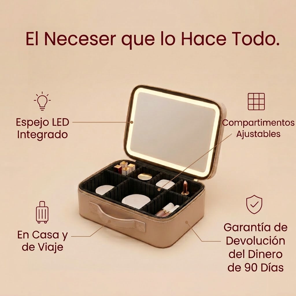 Lumere™ Neceser de maquillaje