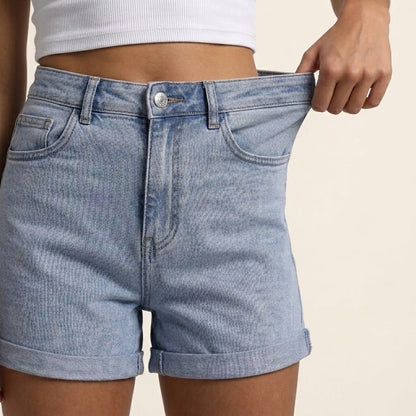 Korvina™ Cloud Denim Shorts