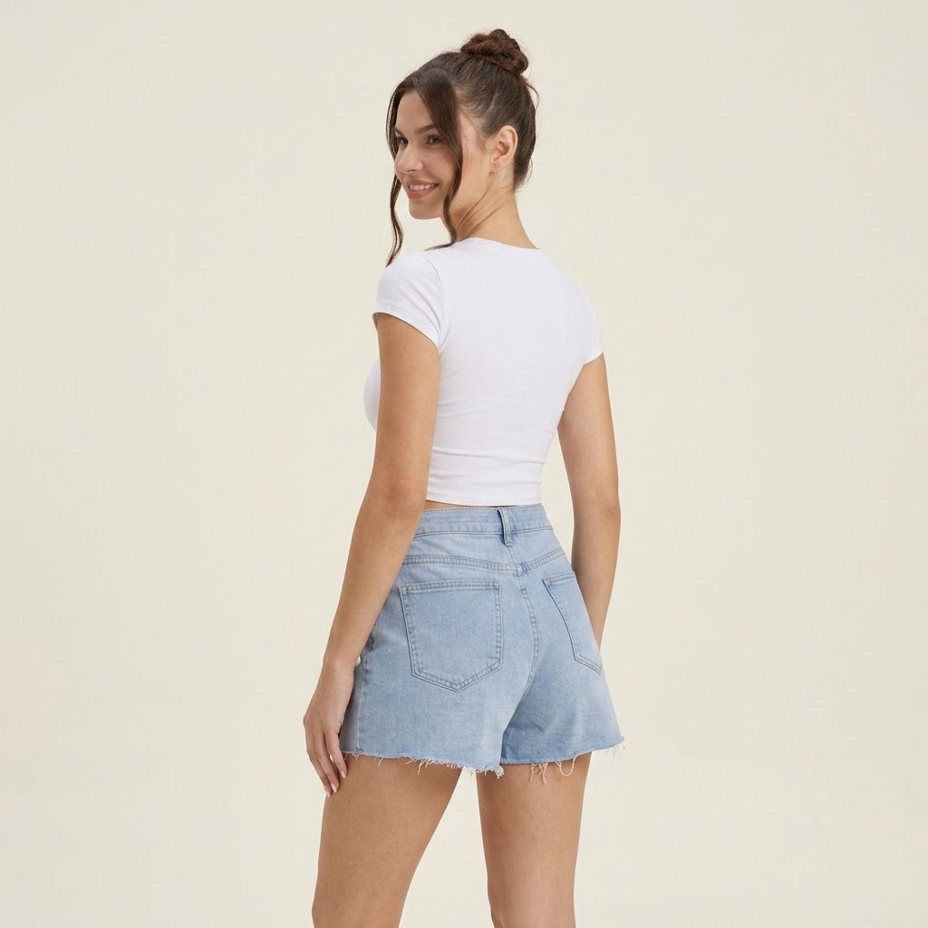 Korvina™ Cloud Denim Skort